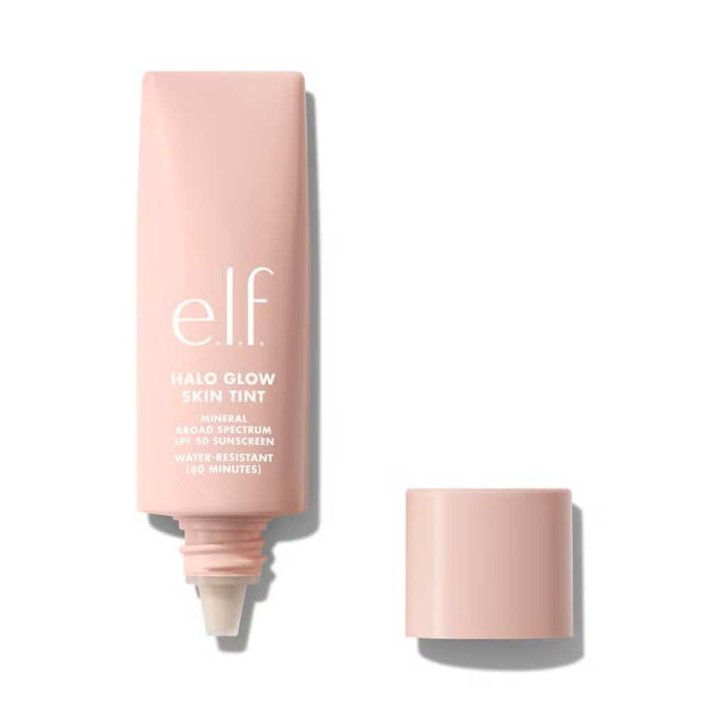 e.l.f. Halo Glow Skin Tint mineral broad spectrum SPF 50, Light Neutral